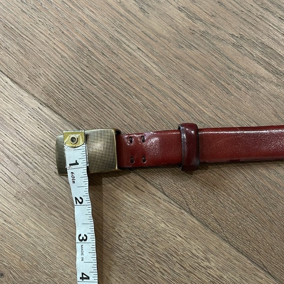 Bosca Canada 🇨🇦 Made Leather Belt Size 38/95 - Picture 8 of 11